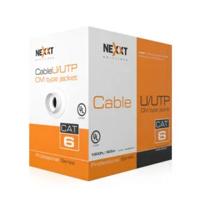 Nexxt Cable Cat6 UTP AZUL 24AWG CM 305m