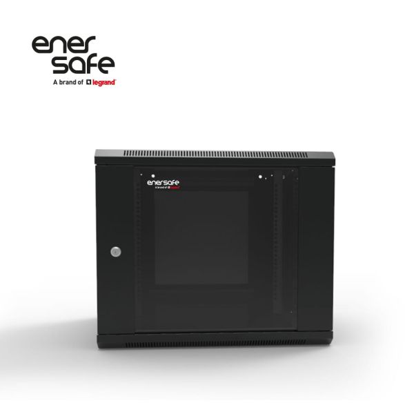 GABM6U60X45 Enersafe Rack / Gabinete Mural 6U y 9U 60x45 y 60x60 2 Ventiladores/1 Bandeja by Legrand