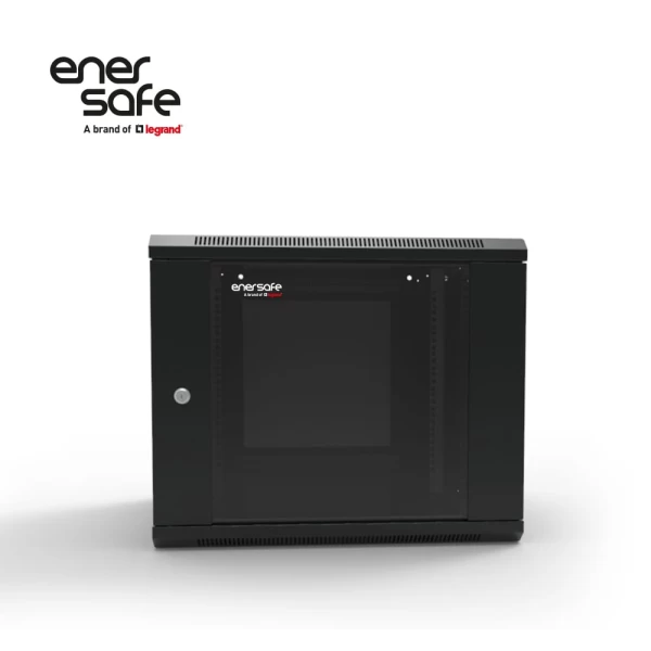 GABM6U60X45 Enersafe Rack / Gabinete Mural 6U y 9U 60x45 y 60x60 2 Ventiladores/1 Bandeja by Legrand