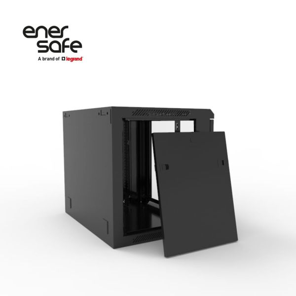 GABM6U60X45 Enersafe Rack / Gabinete Mural 6U y 9U 60x45 y 60x60 2 Ventiladores/1 Bandeja by Legrand