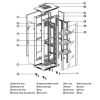 GABR42U60X100 Enersafe Rack / Gabinete Autosoportado 42U 60x100 2 Ventiladores/1 Bandeja by Legrand