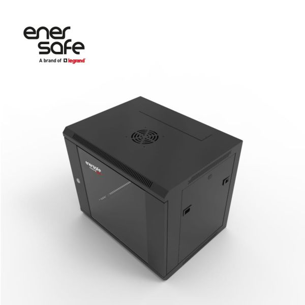 GABM6U60X45 Enersafe Rack / Gabinete Mural 6U y 9U 60x45 y 60x60 2 Ventiladores/1 Bandeja by Legrand